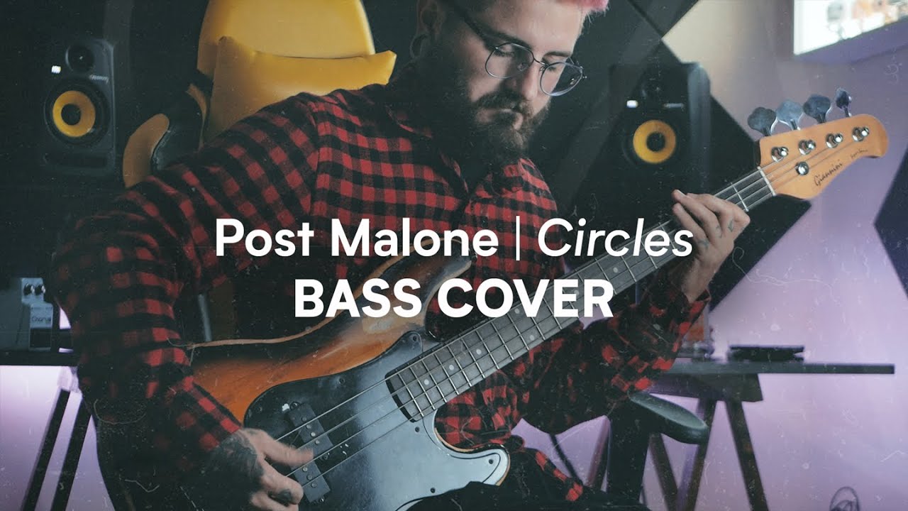 Post Malone | Circles | Bass Cover