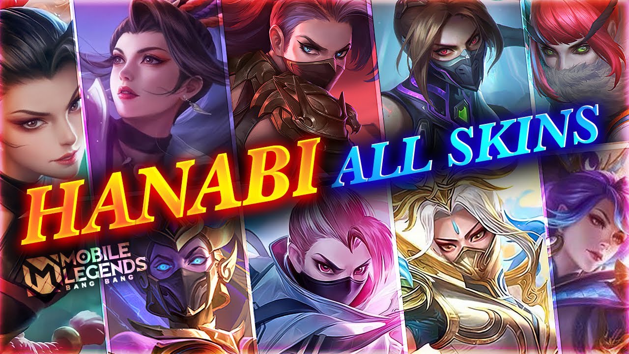 ALL HANABI SKINS 2024 | Mobile Legends