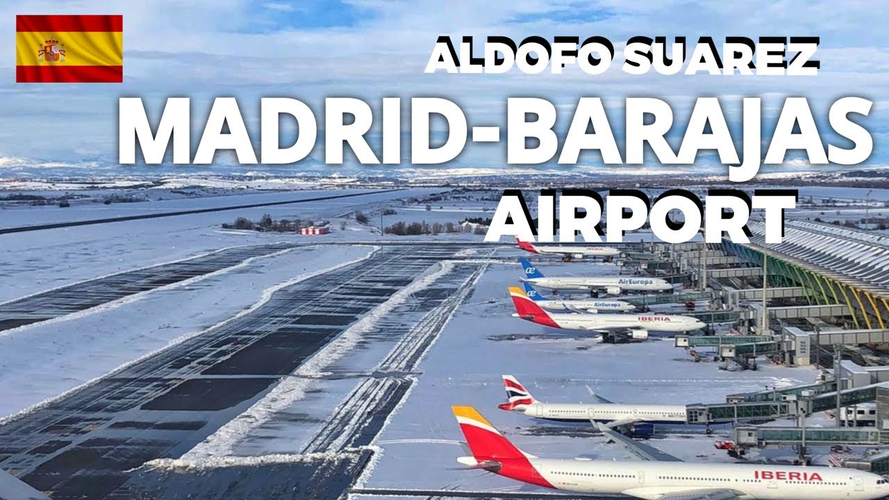 ADOLFO SUAREZ MADRID-BARAJAS AIRPORT | Arrival Hall | Departure Gates J,K | Travel Vlog