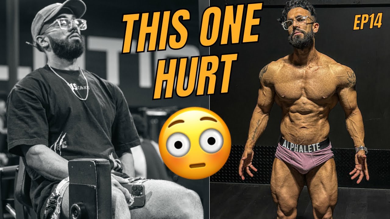 COUNTING DOWN THE DAYS | 14 DAYS OUT BODYBUILDING LEG DAY