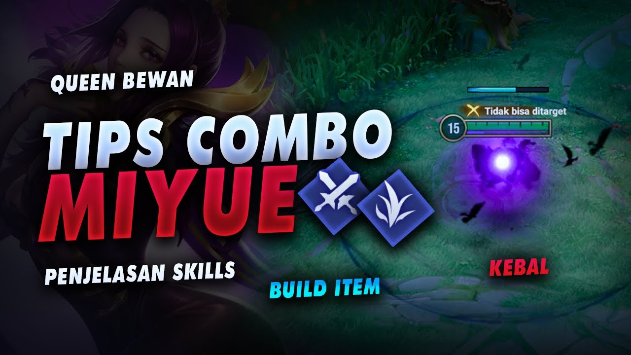 Hero Baru Miyue, Penjelasan Skill Tips dan Combo Miyue HOK - Build Item Miyue Jungle & Clash Lane