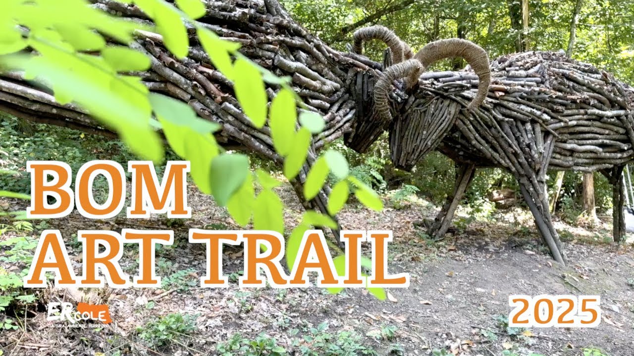Pronti a percorrere il giro ad anello?100 km in pochi minuti, alla scoperta delle opere di LAND ART