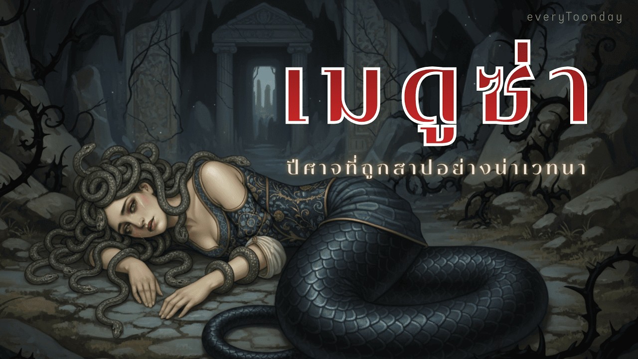 เมดูซ่า ตำนานปีศาจชั่วร้ายที่น่าสงสาร