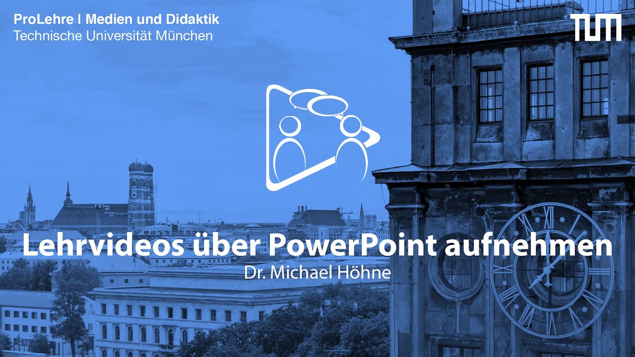 Lehrvideos über PowerPoint aufnehmen