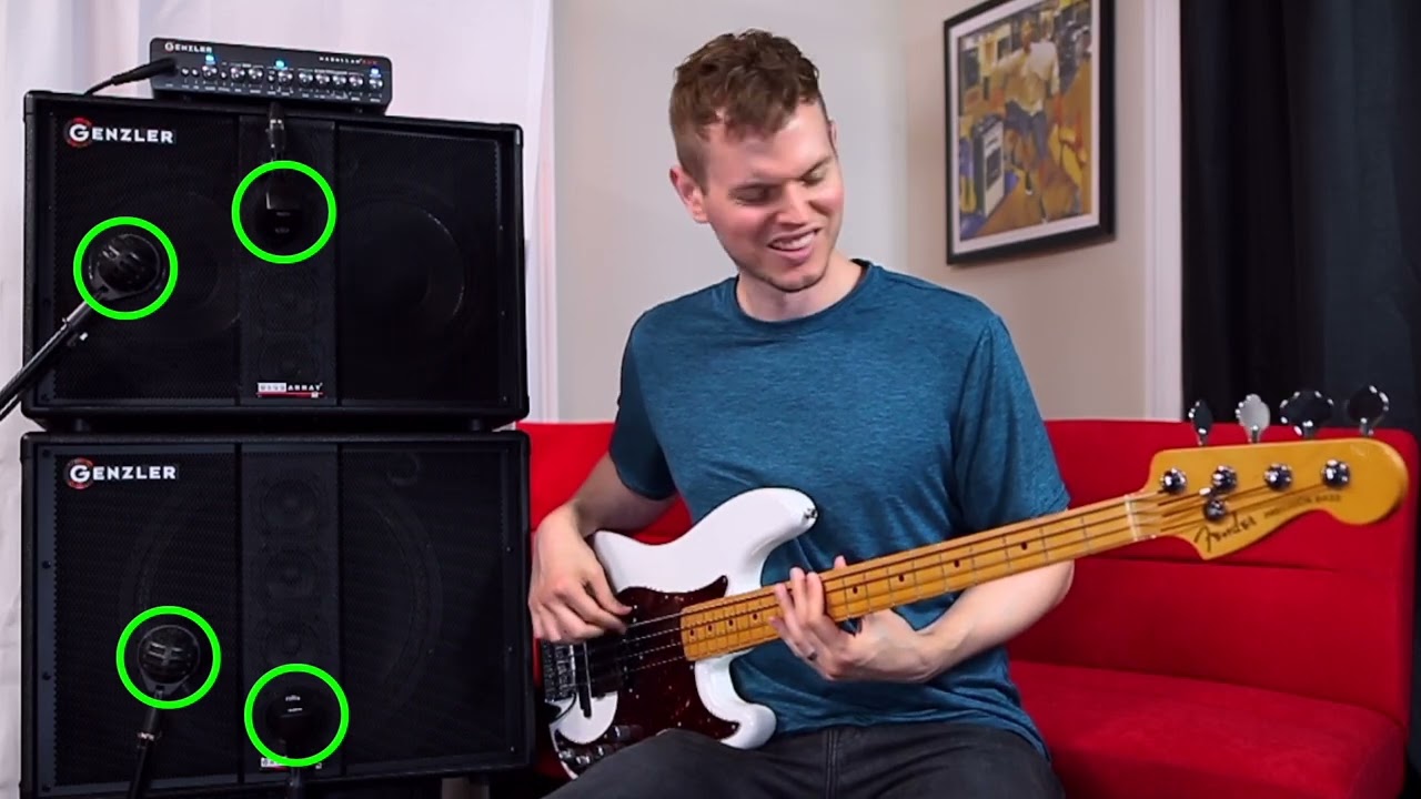 Genzler Amplification BASS ARRAY Series 2 - 210 & 115 demo with Nate Navarro