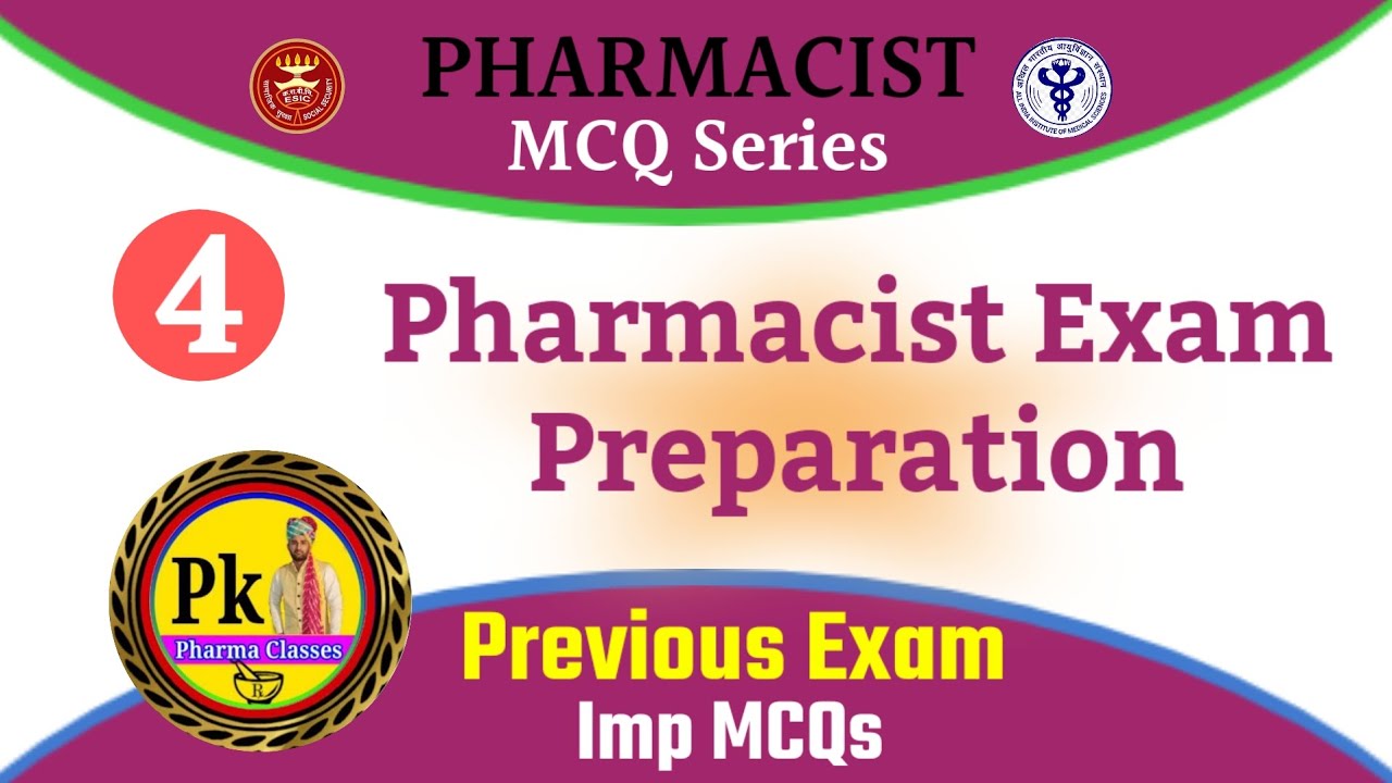Pharma MCQs ll Pharmacist Exam Preparation #rrbpharmacist  #pharmamcqs #pharmavist_exam