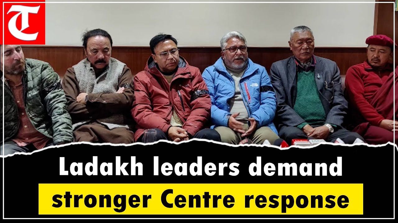 Apex, KDA leaders hold joint press meet on Centre’s response to Ladakh’s autonomy demands