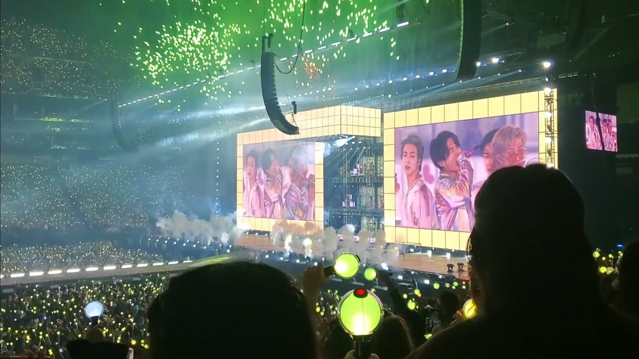 BTS Permission to Dance on Stage Las Vegas Day 4 // Dynamite Butter HD 4k FANCAM // It was so fun!
