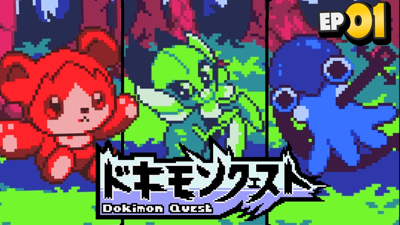 Dokimon Quest Part 1 NEW Monster Taming Pokemon Like RPG Gameplay Walkthrough