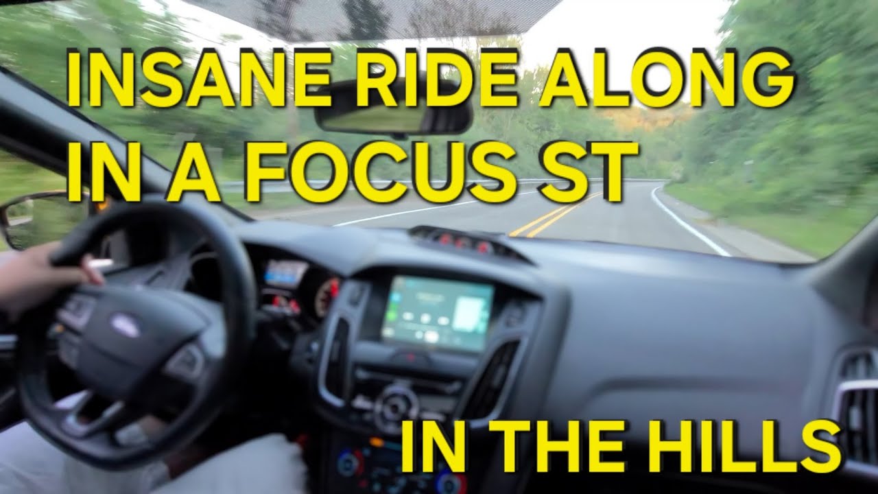 Most INSANE ride along I've gone on.... (IN A FOCUS ST)