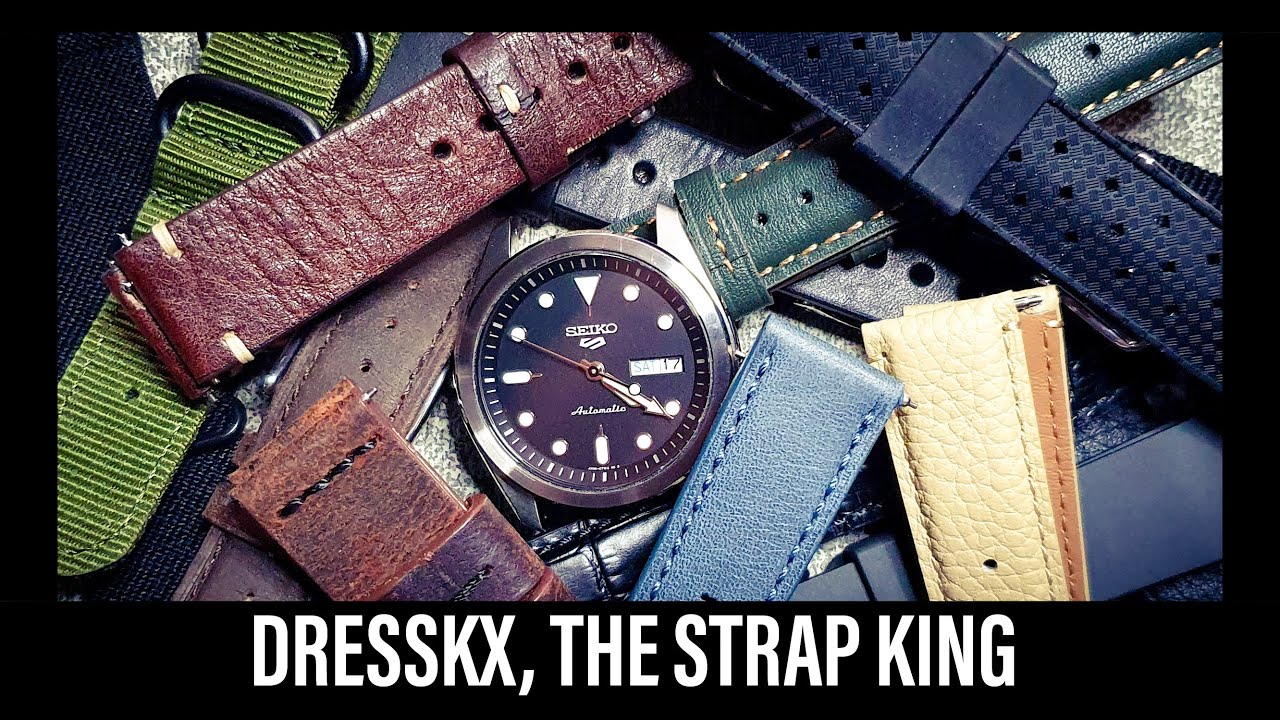 THE STRAP KING 👑👑 Seiko 5 SRPE67 a.k.a. Dresskx with 13 different strap and bracelets