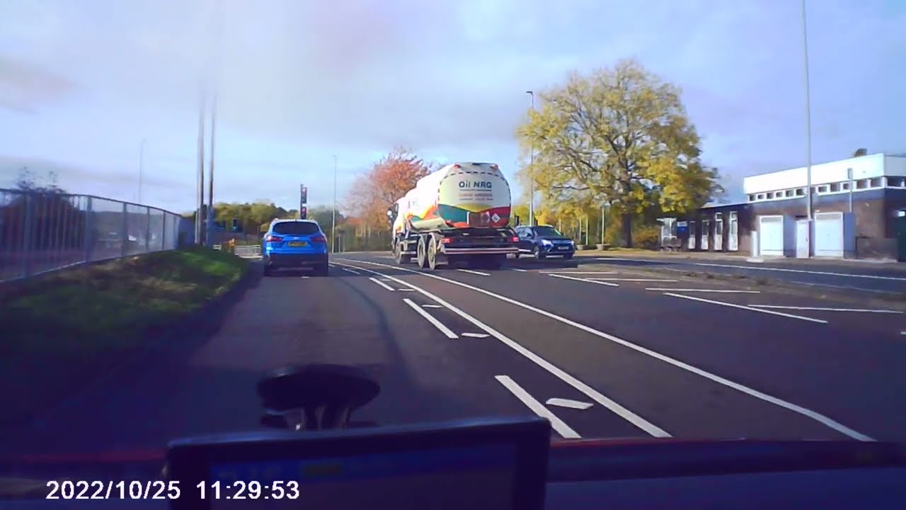 Dangerous overtake Lobley Hill