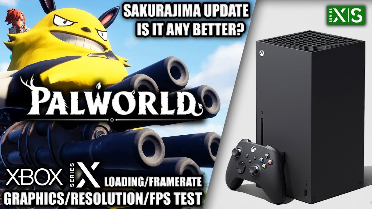 Palworld: Sakurajima Update - Xbox Series X Gameplay + FPS Test