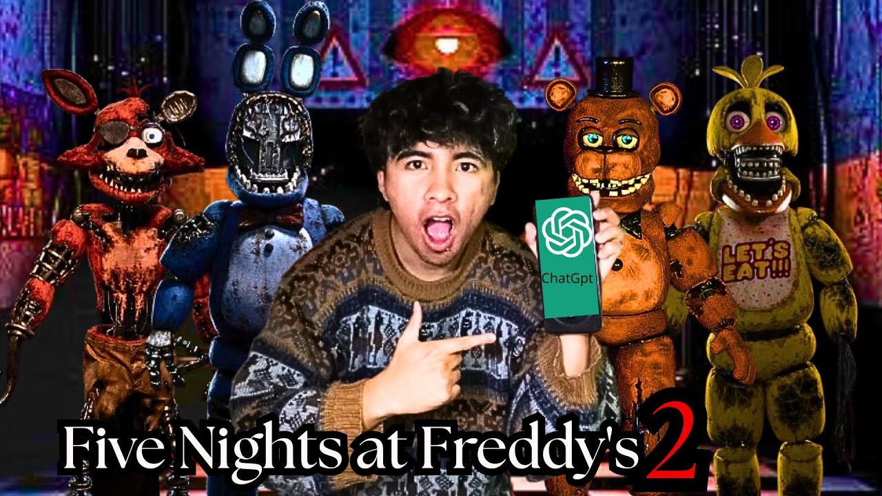 FNAF 2 pero ChatGPT toma todas las DECISIONES