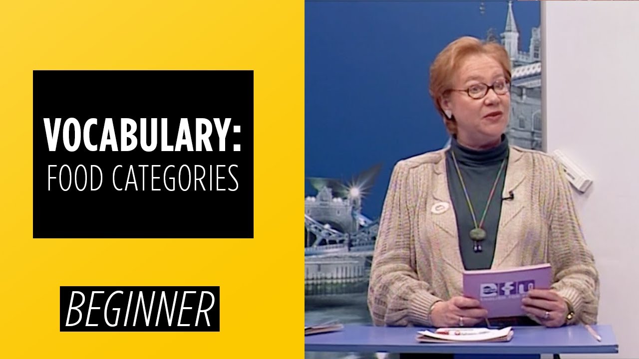 Beginner Level - Vocabulary: Food Categories | English For You