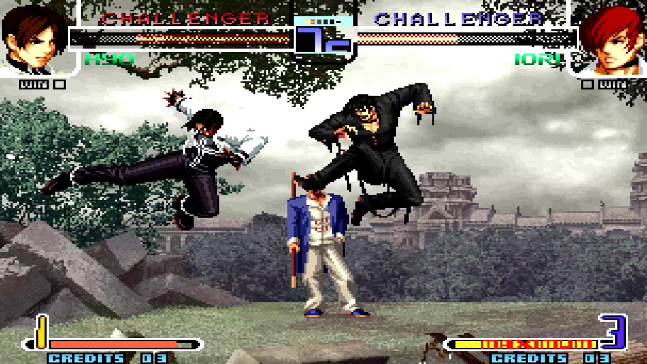 [TAS] Orochi Kyo VS Element Iori | KOF2002 | Brutal Battle