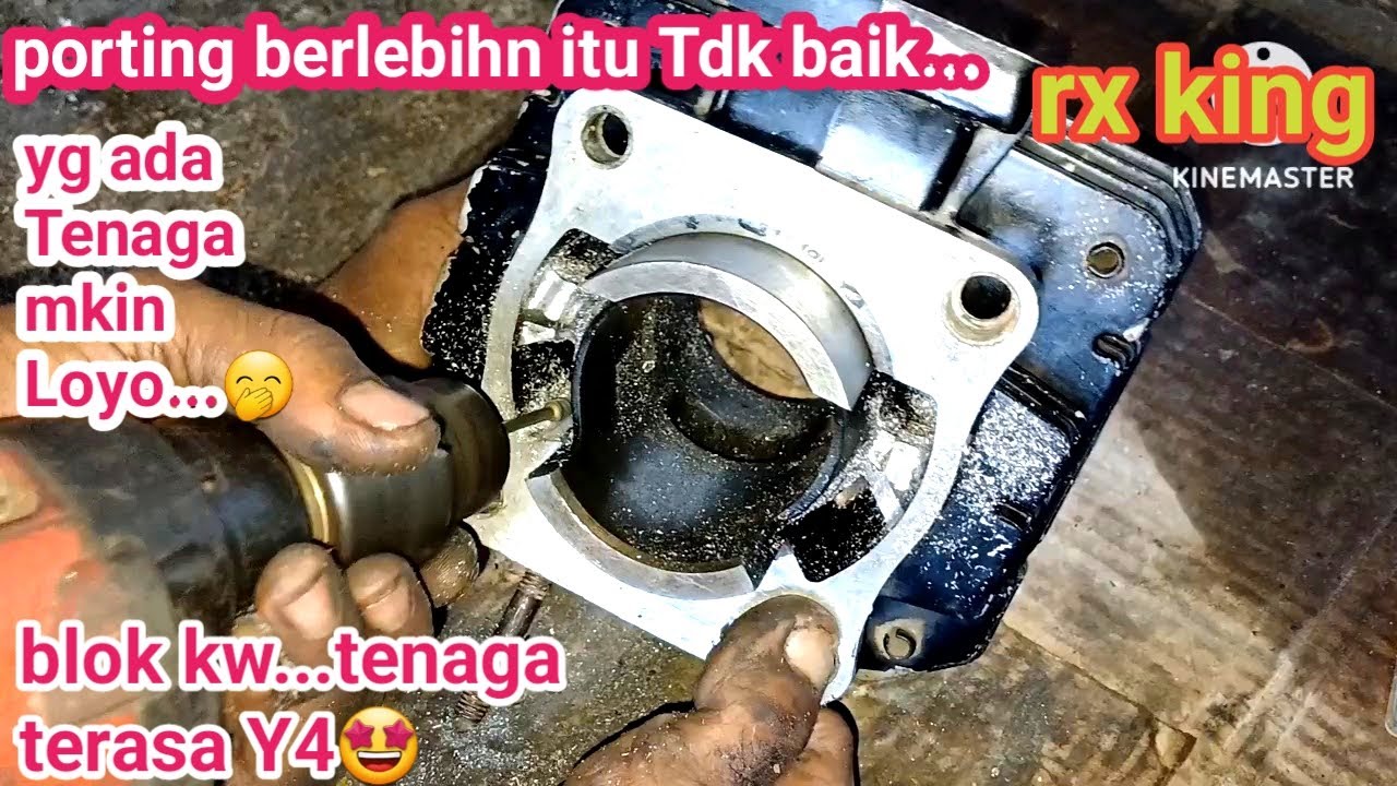 Porting jngan terlalu ekstrim yg ada Tenaga mkin Loyo.blok kw tenaga bisa di adu