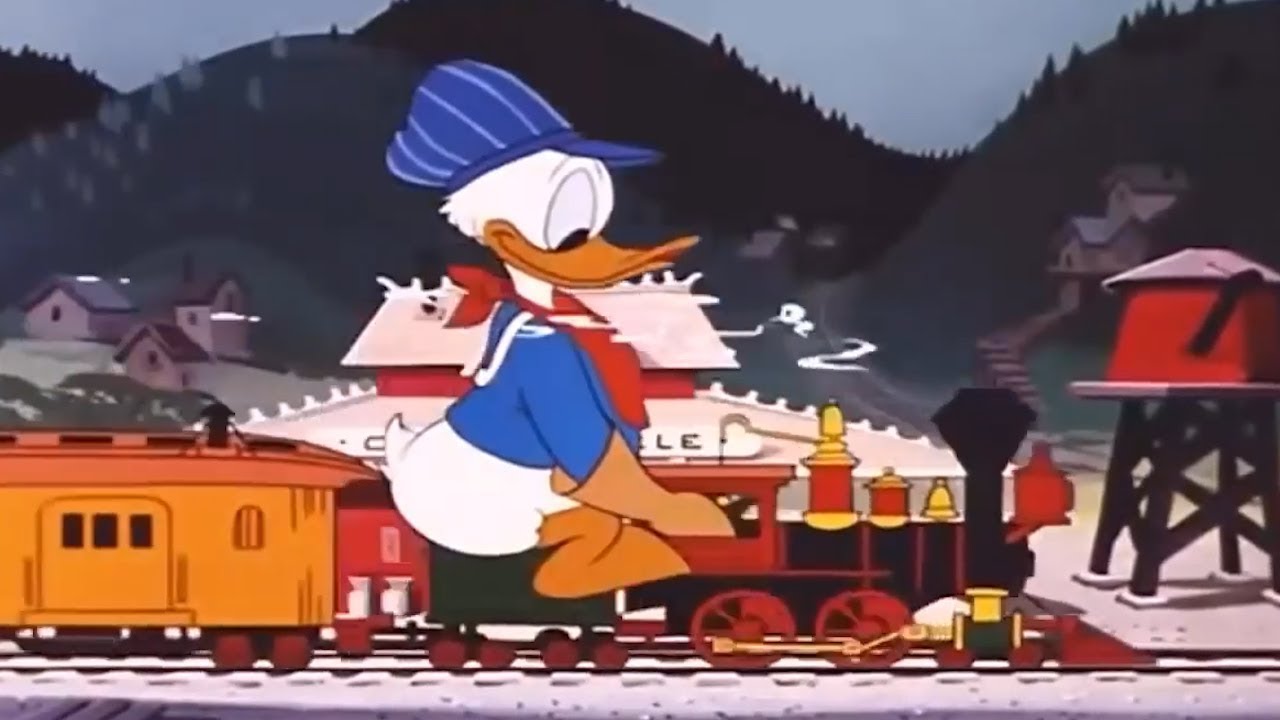 Donald Duck & Chip and Dale - GIANT REDWOOD Classic Cartoon