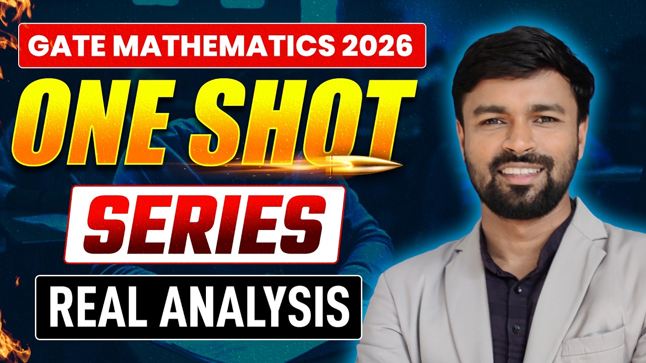 Real Analysis | One Shot Series | Gate Mathematics 2026 | IFAS