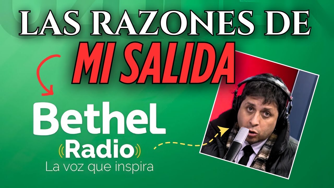 Por esta razón es que renuncié a Bethel 👆🏻