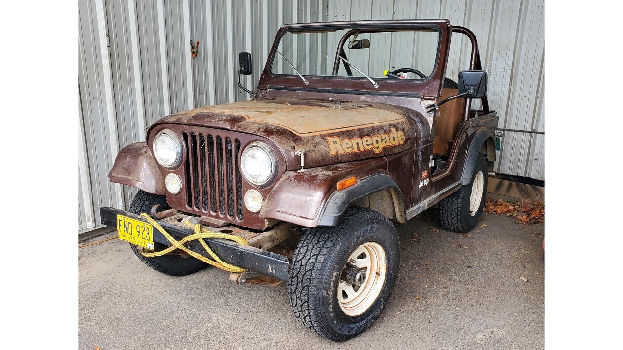 I made this 1977 Jeep CJ5 run after it sat for 14 years!