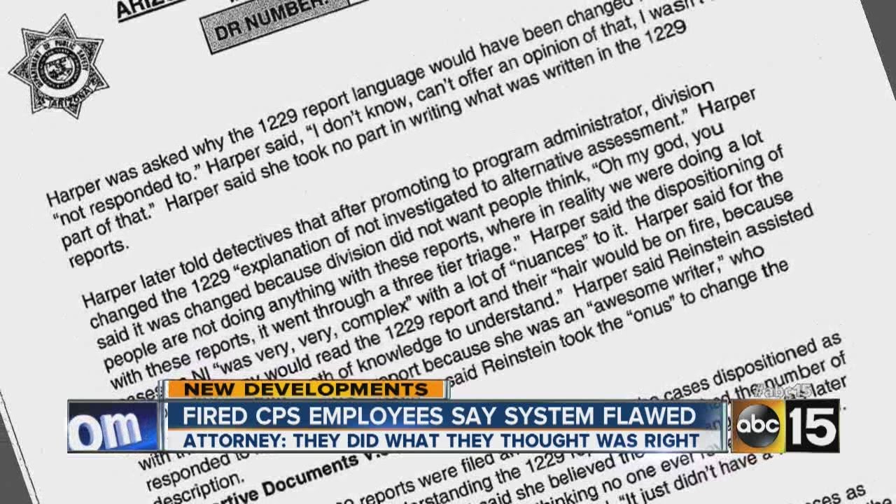 Fired CPS employees say system flawed
