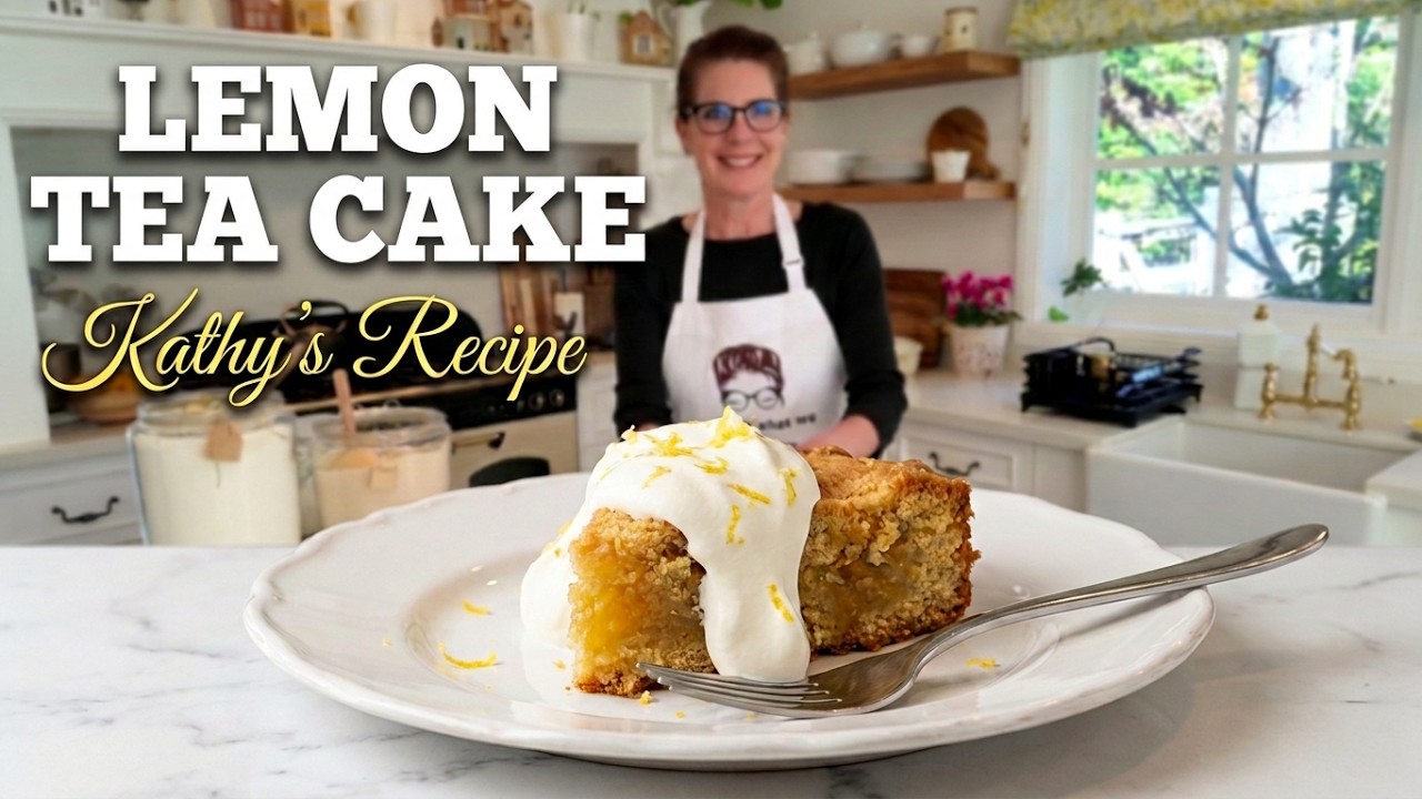 Tangy Lemon Tea Cake - Kathy's Recipe