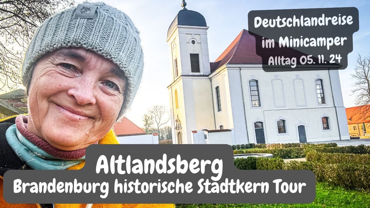 Vlog 220 Altlandsberg | Schlossruine | Stadtmauer | Türme & ein Nachtwächter im Café