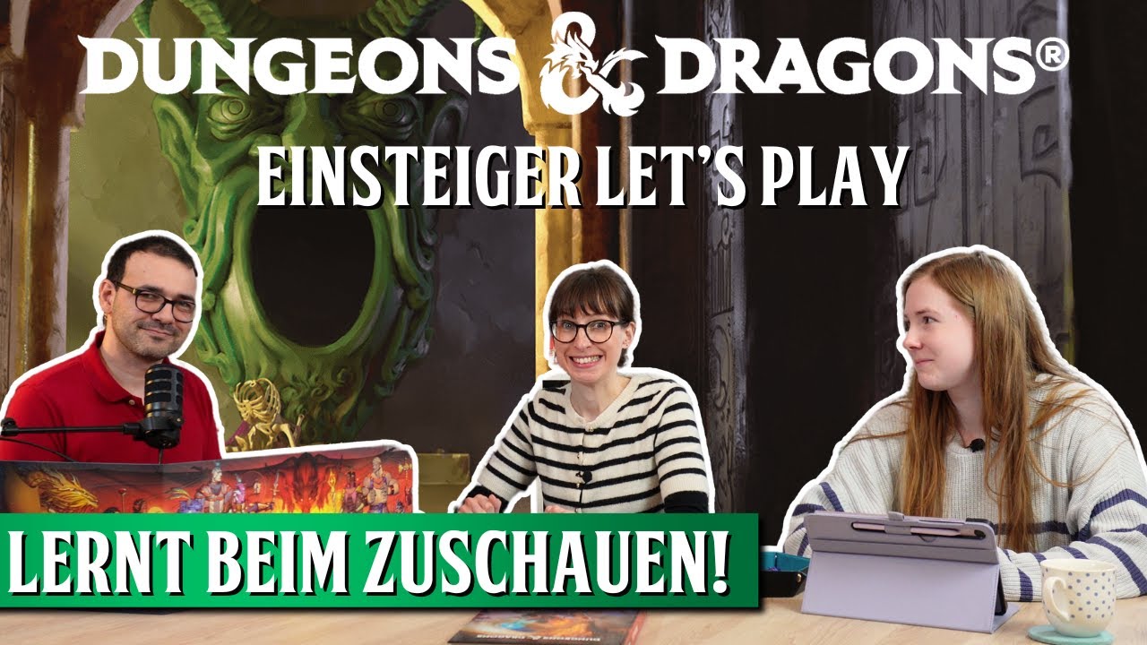 🎲 Dungeons & Dragons für Einsteiger | Lerne D&D beim Zuschauen! 🏰✨