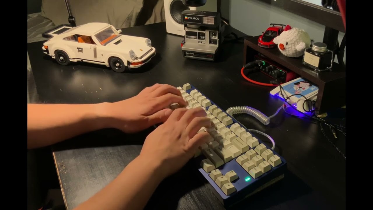 Plywrks Spyder TKL MX Blacks on Aluminum Typing Sounds