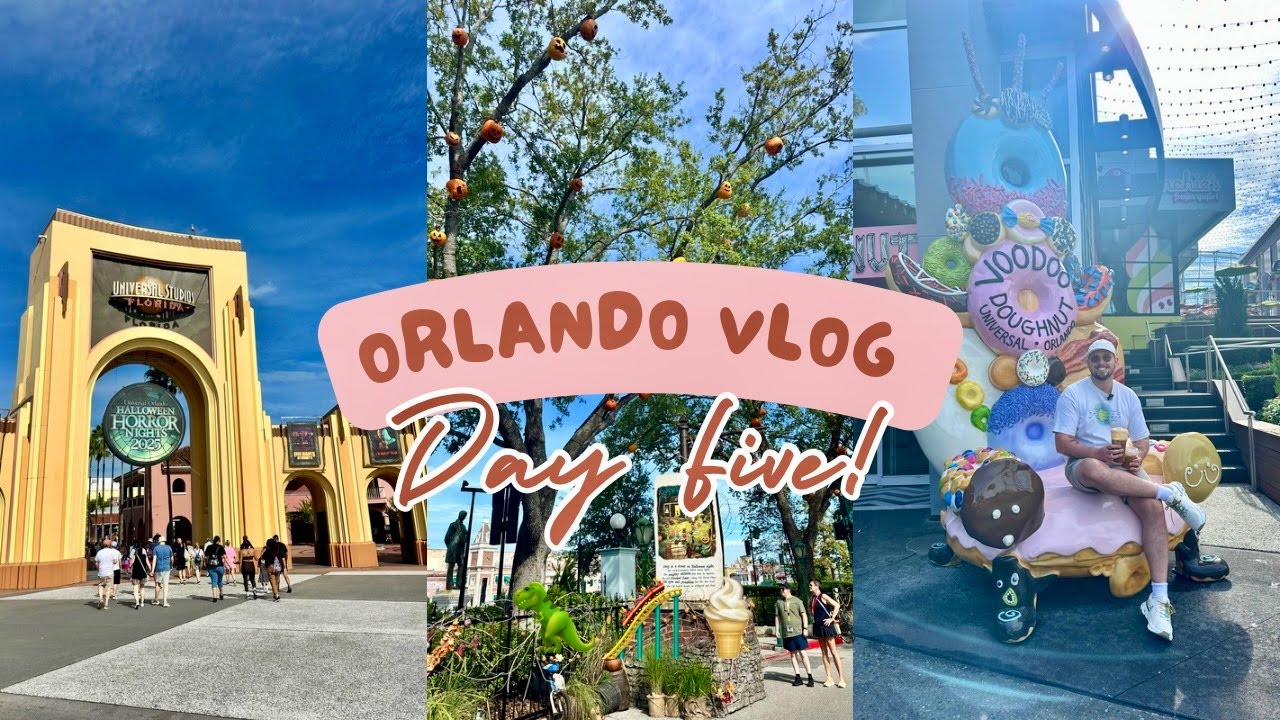 UNIVERSAL STUDIOS VLOG ✨Day 5 | Wand Shopping, Louie’s Pizza & Mega Movie Parade 🪄🎬