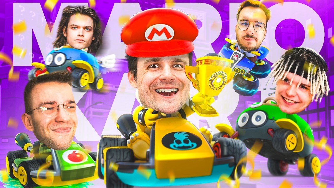 WIELKI TURNIEJ w MARIO KART 8 DELUXE z MULTI, DOMINIK BOSS, DIABLES, GRAF, MATISKATER, ŁUKASZ THOREK