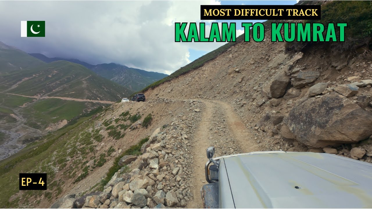 Kalam to Kumrat via Badgoi Pass | Toughest Route + Hailstorm Adventure | Mission Kalam | EP 4