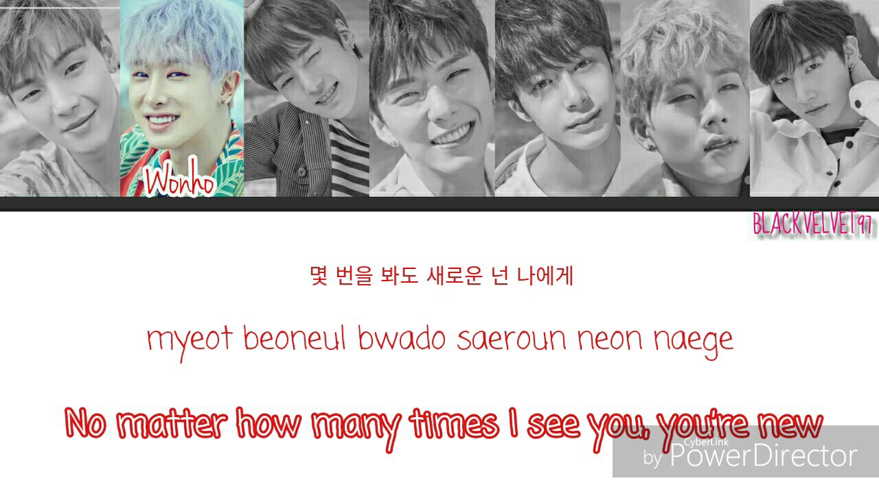 Monsta X - Newton Color Coded Lyrics (Han/Rom/Eng)