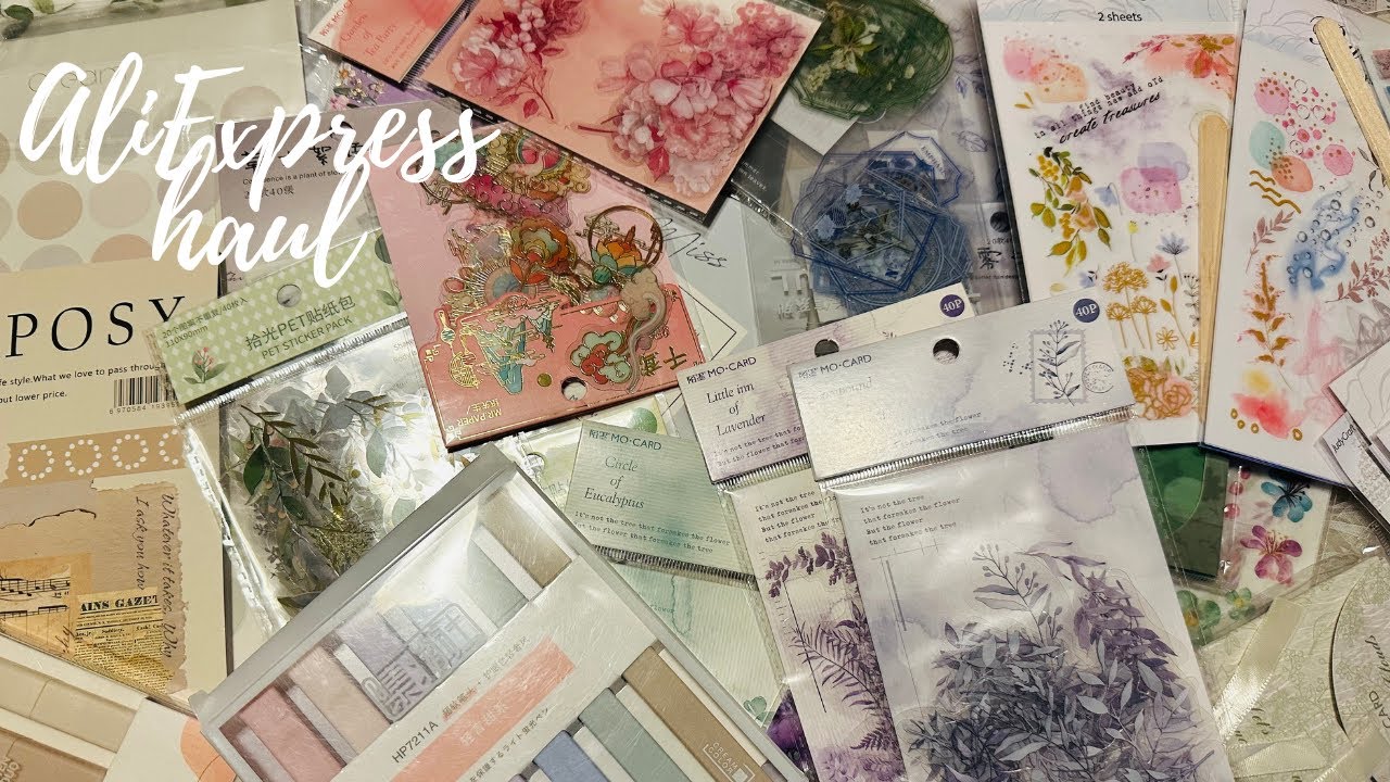 Huge Aliexpress Stationery Haul