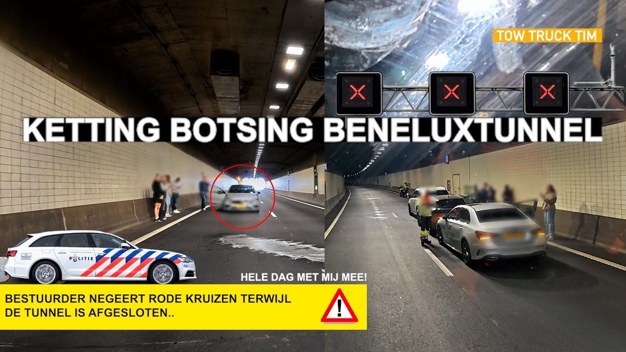 🚨ONGELUK IN DE BENELUXTUNNEL..🚨
