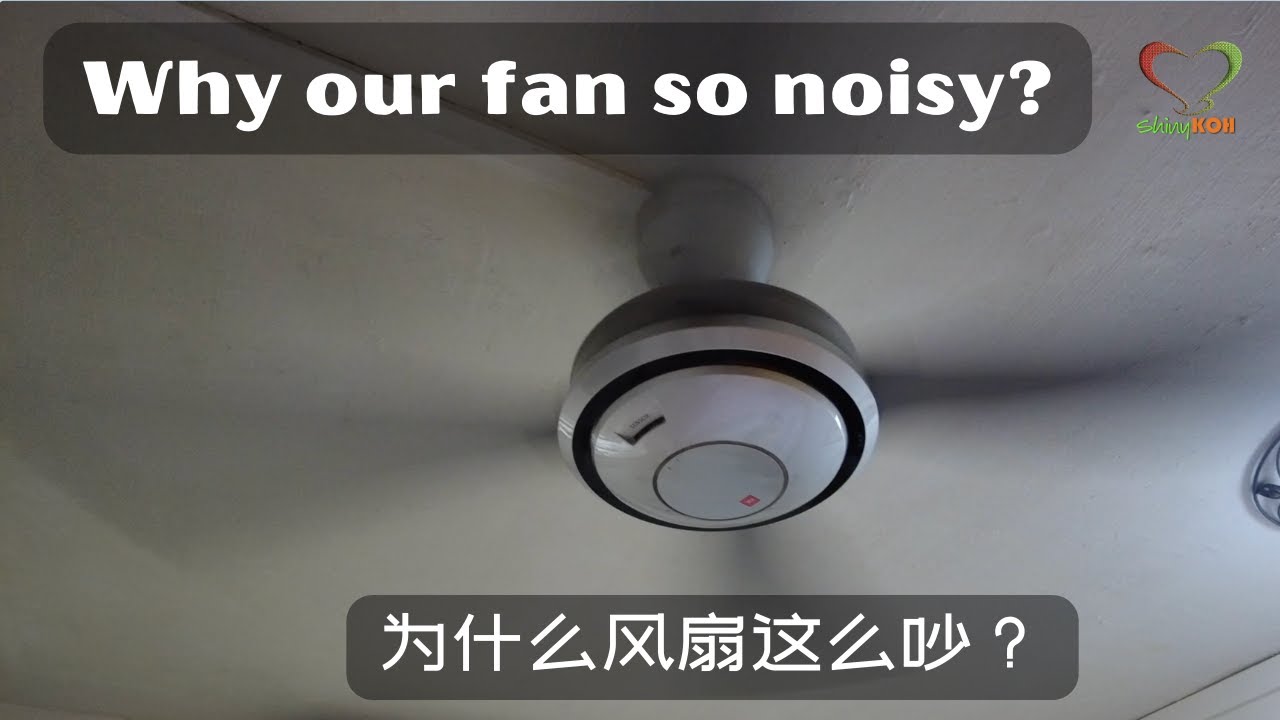 What happen? Squeaky Noise from my fan KDK V56VK 吱吱作响的风扇 |  #Shinykoh vlog | Singapore 新加坡 | 2022_03