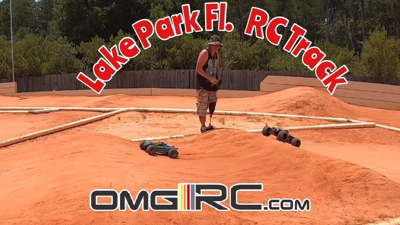 Lake Park Florida RC Track. 1st time on a Clay Track OMGRC