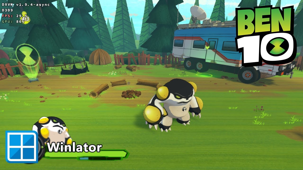 Winlator 10 | Gameplay BEN 10 | Snapdragon 6 Gen 1