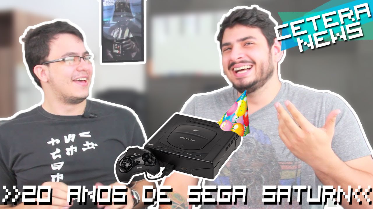 CeteraNews 49 - 25MIL DOLETA EM UM AMIIBO + 20 ANOS DE SEGA SATURN