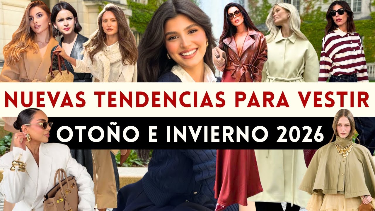 🔴NUEVAS TENDENCIAS OTO&Ntilde;O INVIERNO 2026