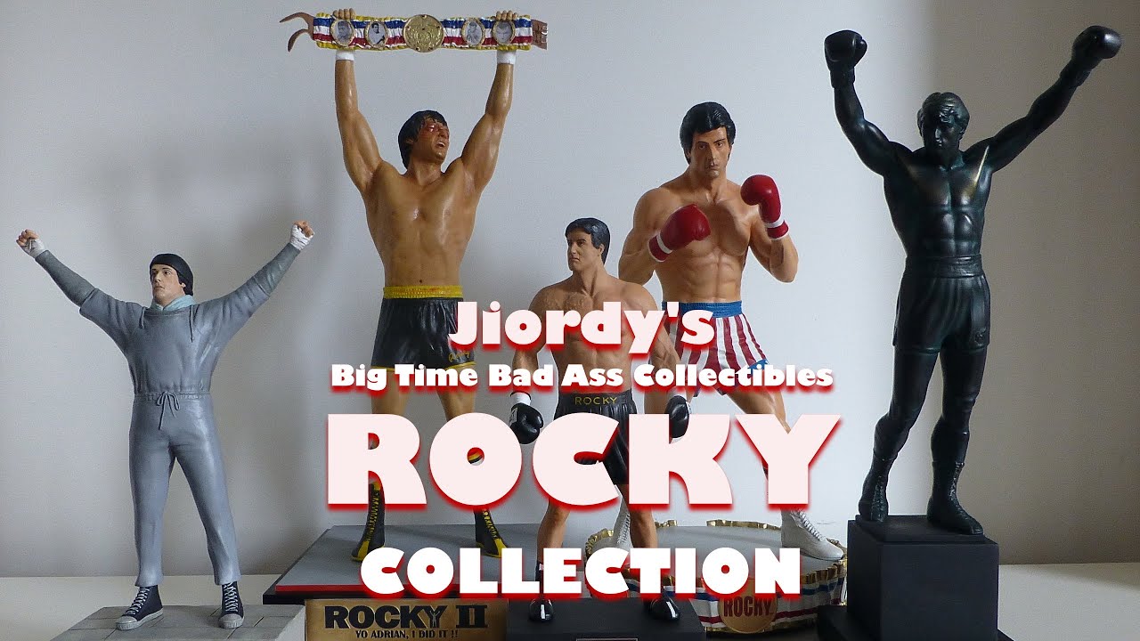 SYLVESTER STALLONE ROCKY Figure Statue Collection Edinho Maga Schomberg HCG