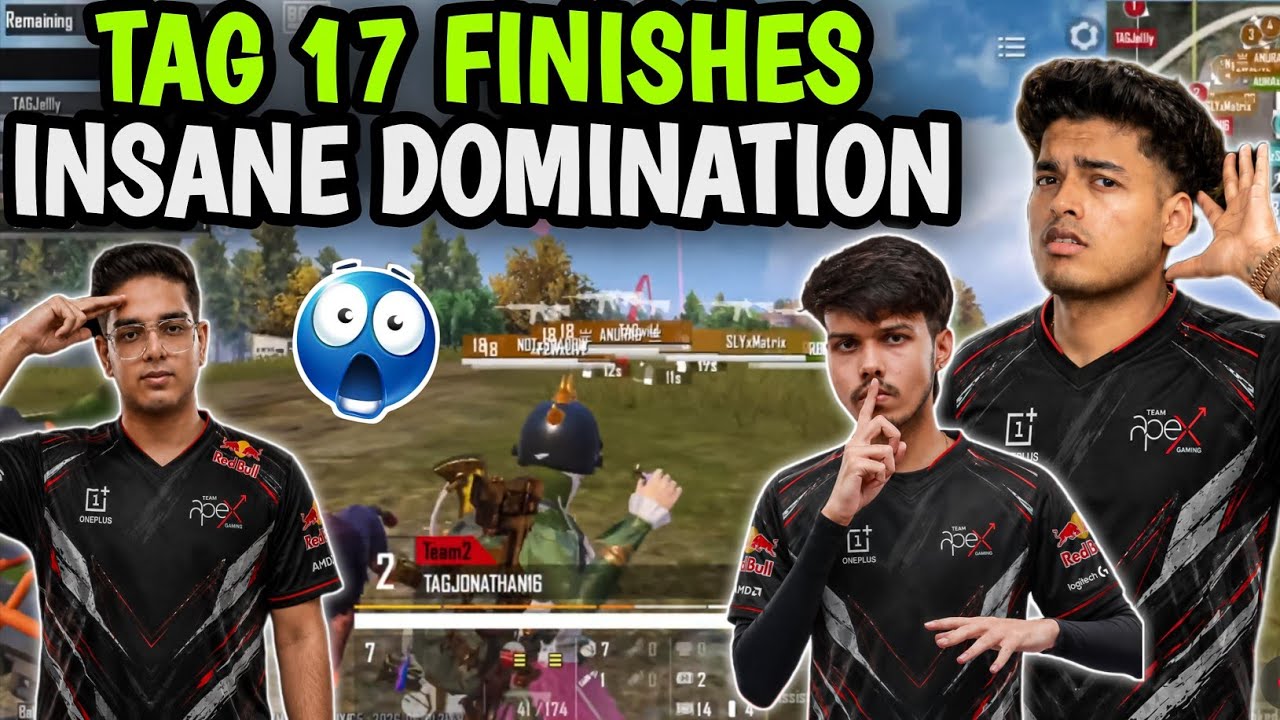 TAG Brutally Destroy Whole Lobby💀🔥 Jonathan & Harsh Deadly Duo🥶 Solo 9 Finishes🤯 