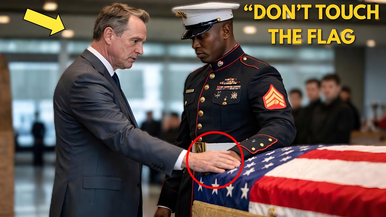 Airport Staff Stop Tomb Guard Escorting Fallen Soldier - What Happens Next Will Move You