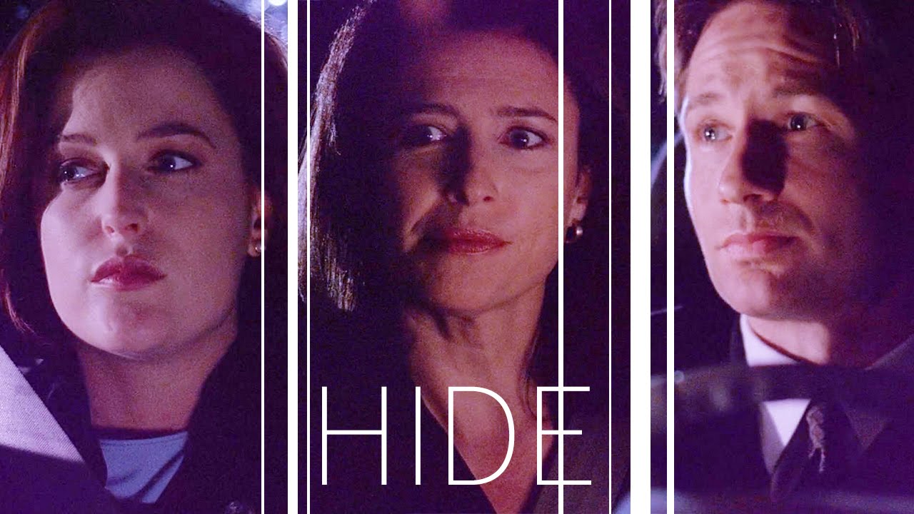 Mulder/Scully/Diana | Hide [HD]
