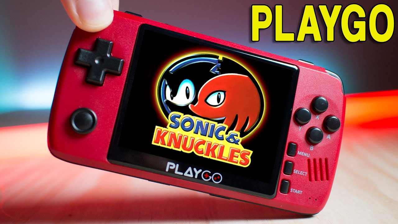 The New Red & Black PlayGo - Retro Emulation Device