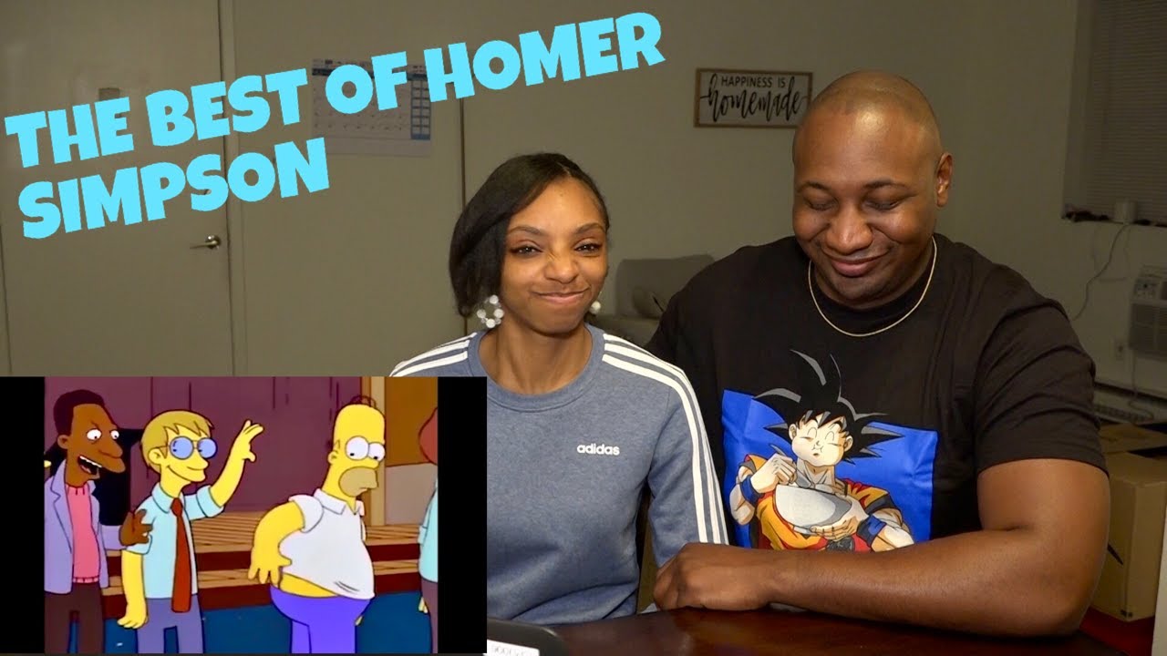 THE BEST OF HOMER SIMPSON / REACTION!