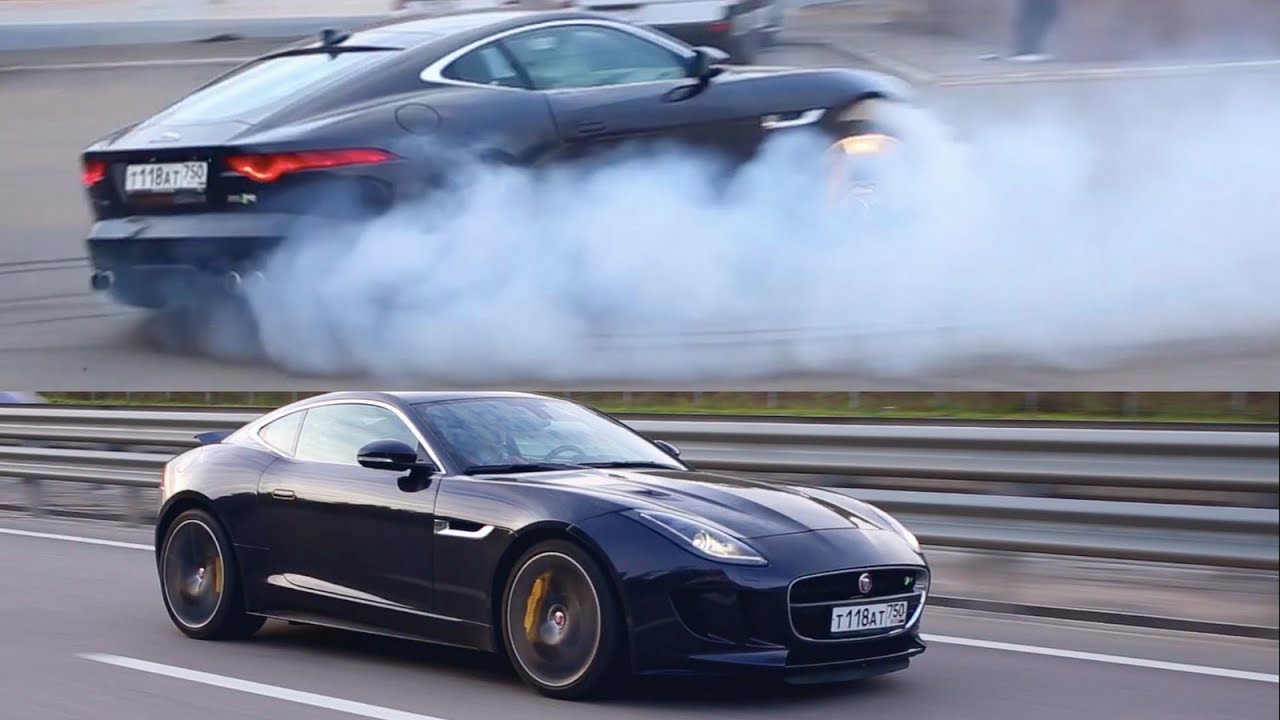 Тест-драйв JAGUAR F-TYPE 550 сил + мощностной стенд и 0-200 км/ч