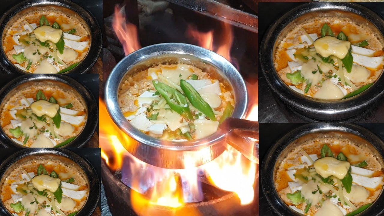Special Chicken Paneer Handi Restaurant Recipe