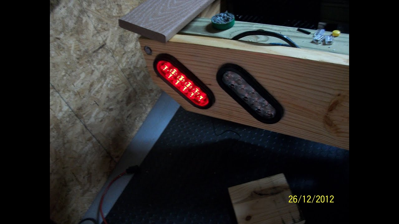 How to wire a 3 wire LED tail light